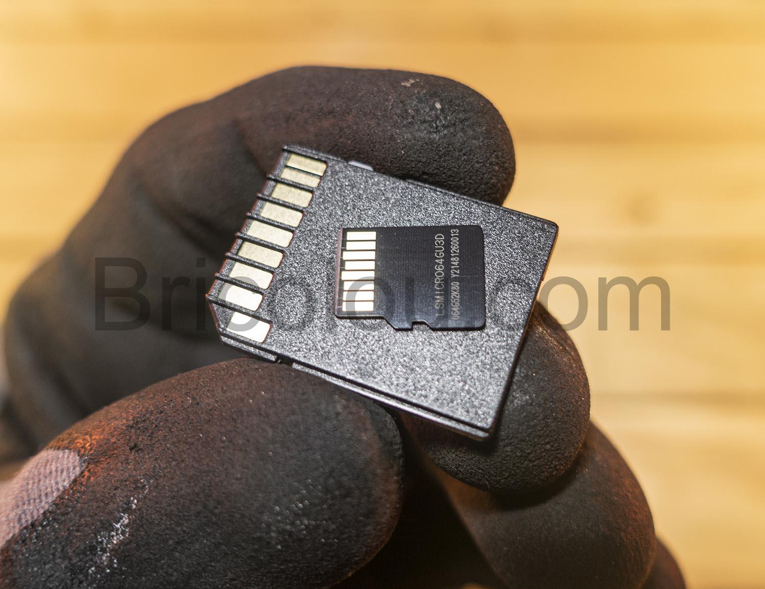 Carte MicroSD memoire adaptateur SD Amazon Basics A2 U3 100 Mo Carte MicroSD mémoire adaptateur SD Amazon Basics A2 U3 100 Mo