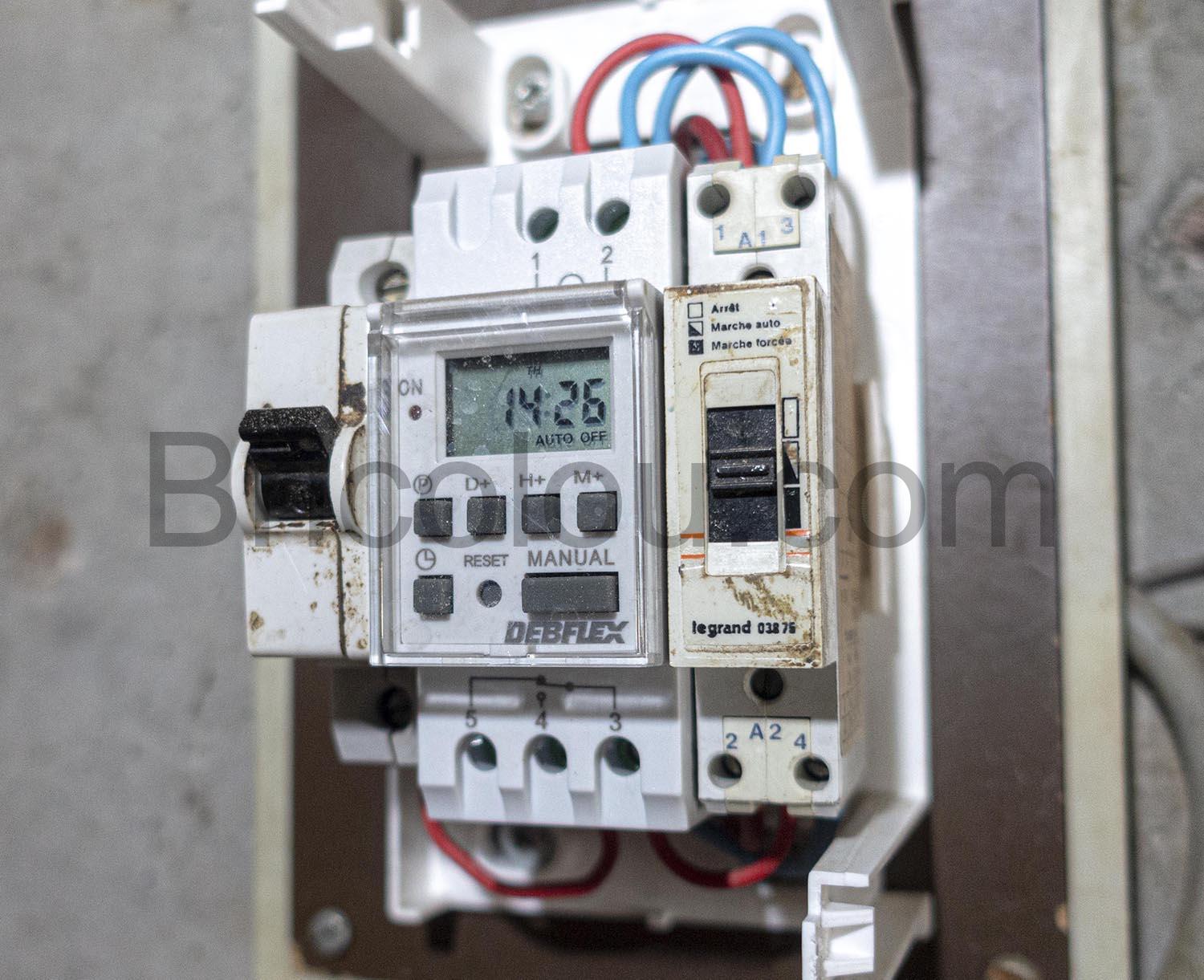 Debflex 707823 Horloge Modulaire Digitale cumulus 1 Debflex 707823 Horloge Modulaire Digitale cumulus