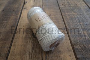 Fil de coton naturel pour macramé neuve