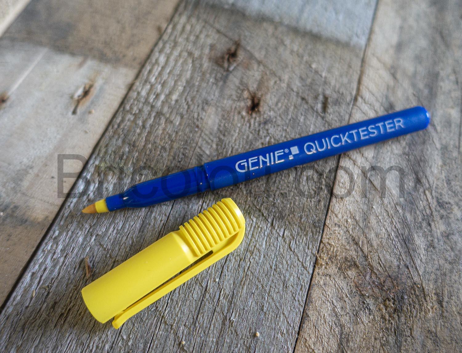 Genie Quicktester Stylo detecteur de faux billets de banque Genie Quicktester Stylo détecteur de faux billets de banque