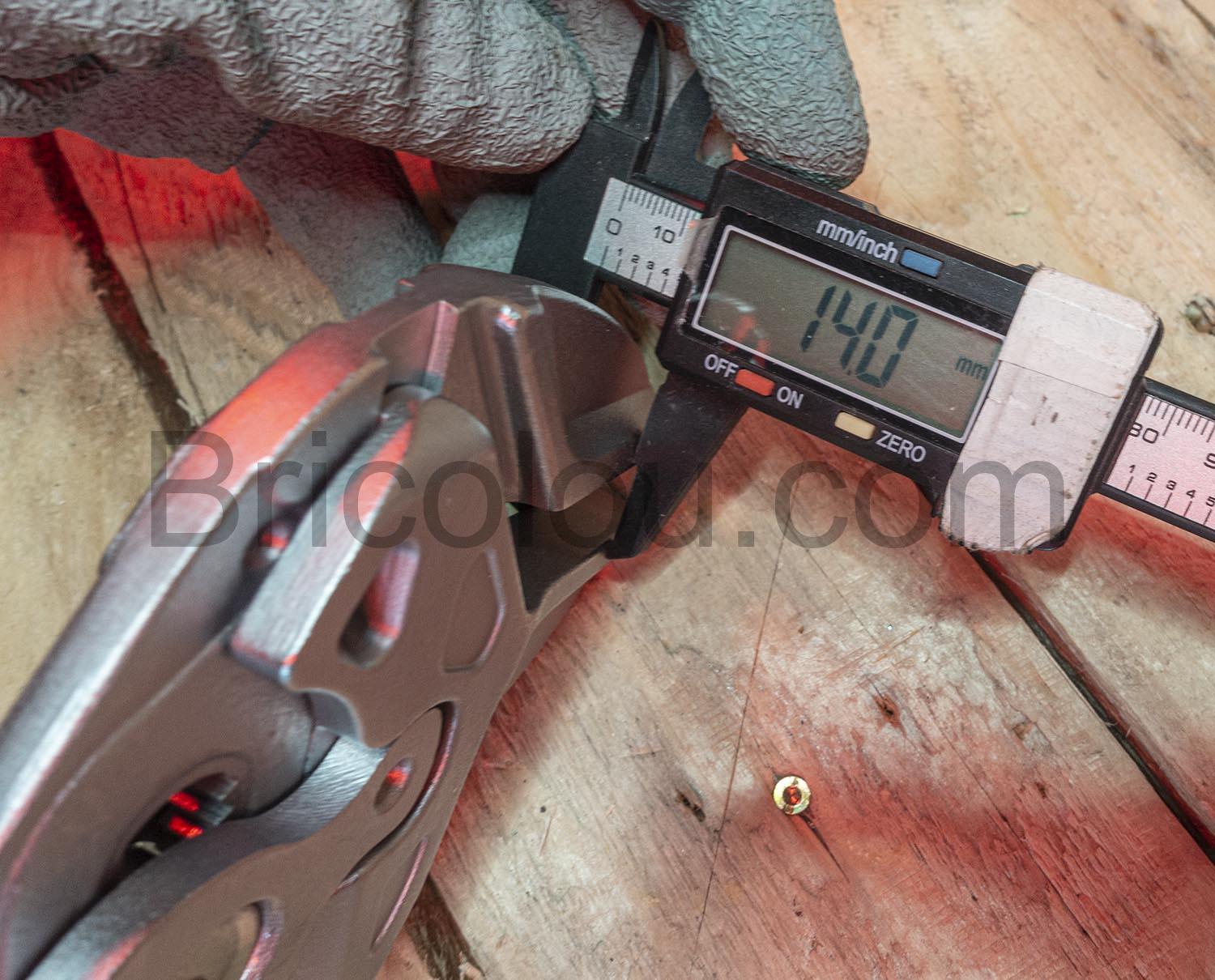 KNIPEX Pince cle XL pince cle 85mm 86 03 400 largeur KNIPEX Pince-clé XL pince clé 85mm 86 03 400 largeur