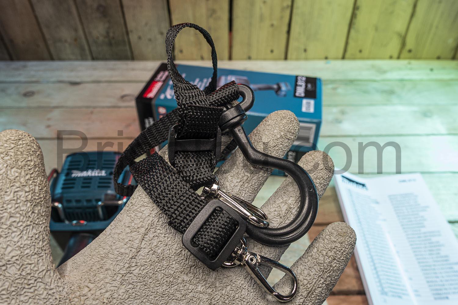 Makita LED Lampe de chantier 18V LXT DML812 Lumiere harnais Makita LED Lampe de chantier 18V LXT DML812 Lumière harnais