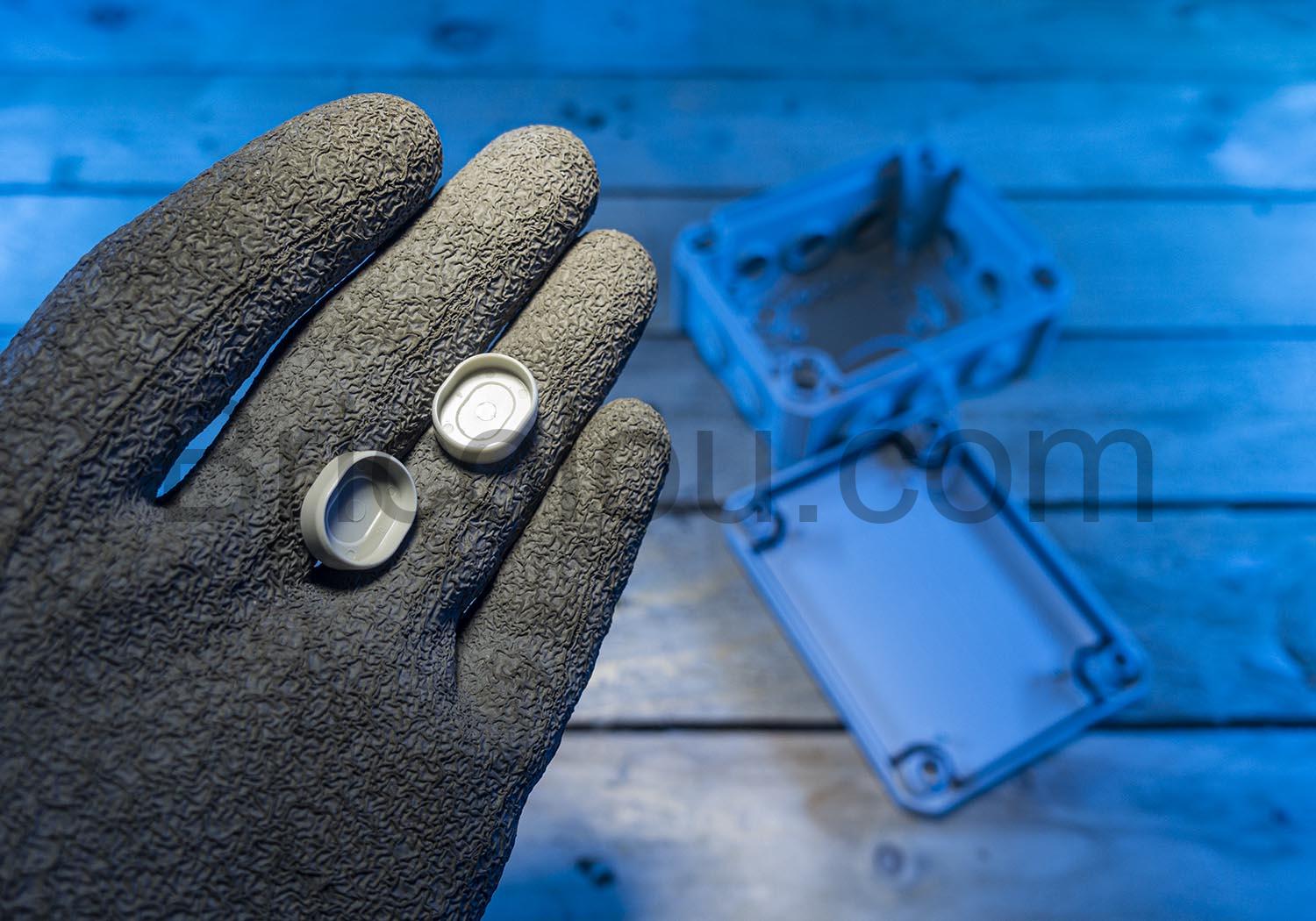 OBO T100 BETTERMANN Boite de derivation etanche IP66 capuchon OBO T100 BETTERMANN Boîte de dérivation étanche IP66 capuchon