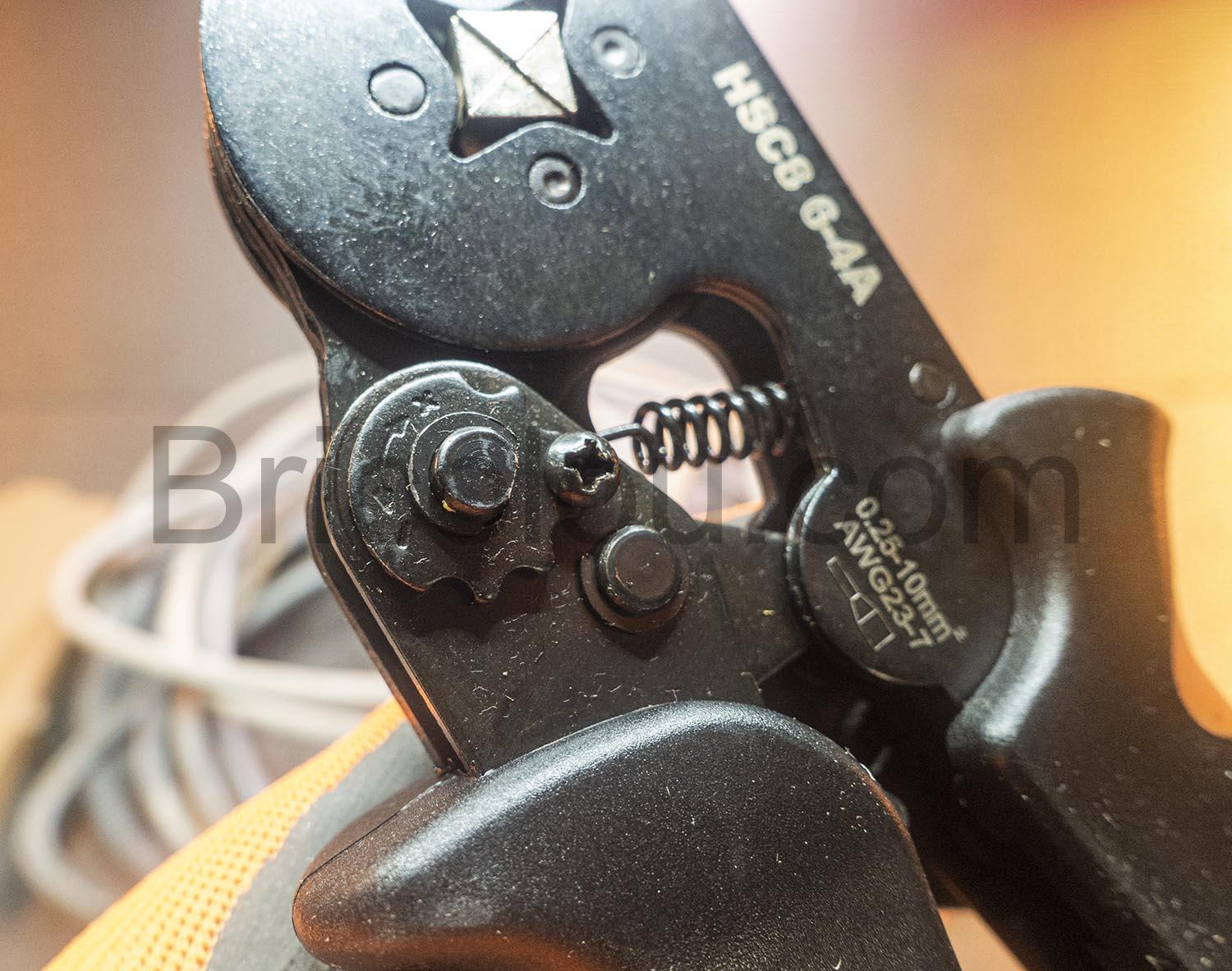 Pince a Sertir Preciva Outil Sertissage avec 2000 Cosses Embouts HSC8 6 4 A Pince à Sertir Preciva Outil Sertissage avec 2000 Cosses Embouts HSC8 6-4 A