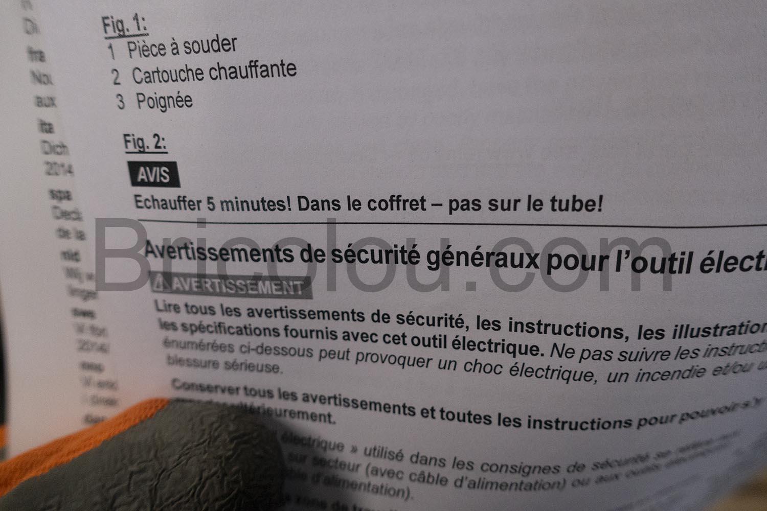 Pince a souder electrique Hot Dog 2 28 mm Rems tuyau cuivre chauffante documentation Pince à souder électrique Hot Dog 2 28 mm Rems tuyau cuivre chauffante documentation