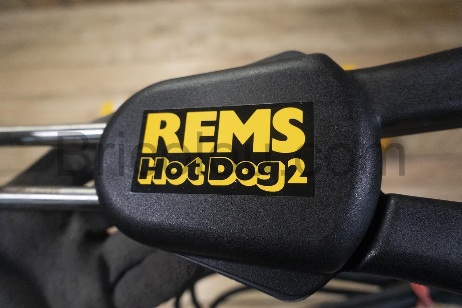 Pince a souder electrique Hot Dog 2 28 mm Rems tuyau cuivre chauffante logo Pince à souder électrique Hot Dog 2 28 mm Rems tuyau cuivre chauffante logo