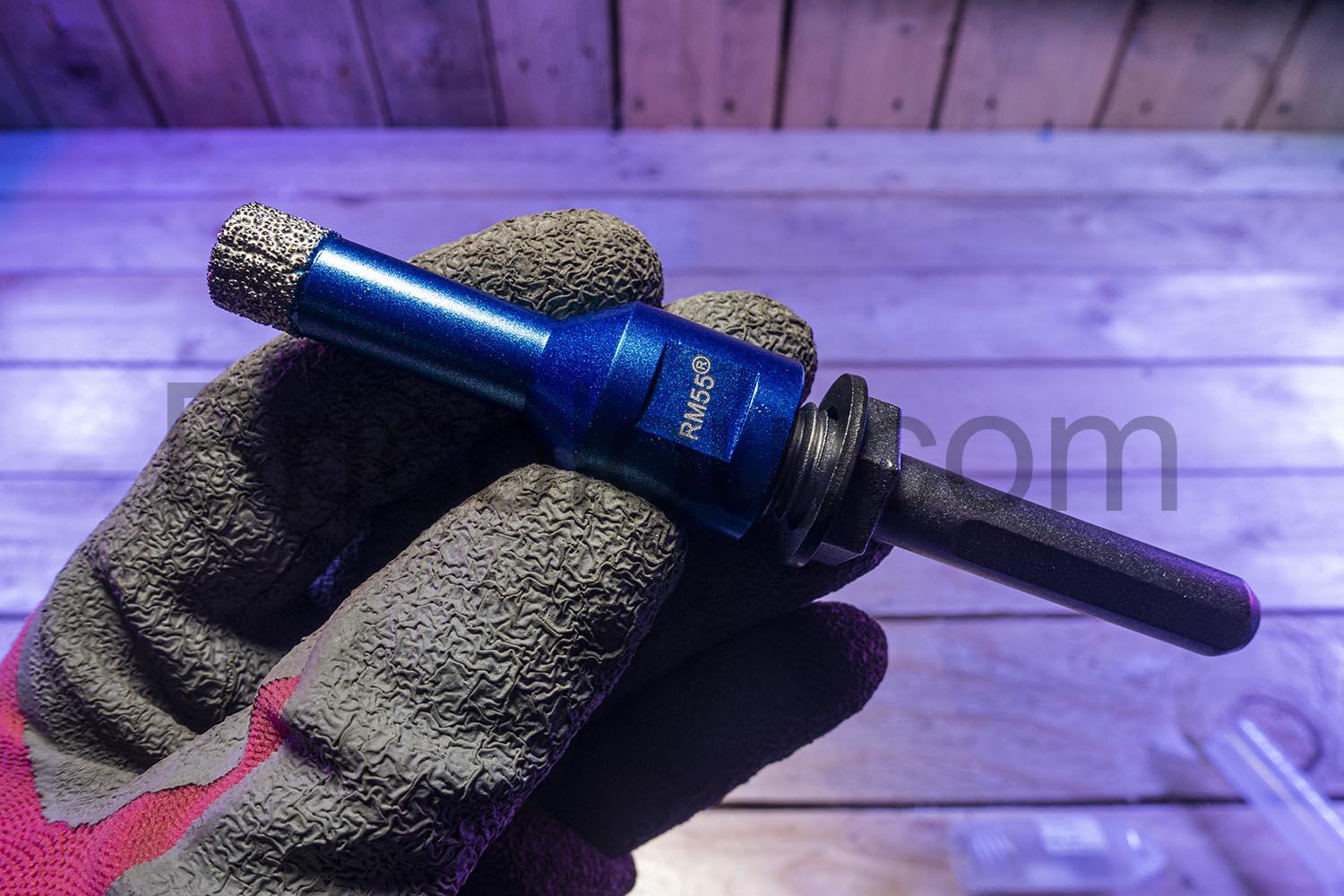 Prodiamant Fraise Foret carrelage diamante 12 mm x M14 meuleuse angle sds Prodiamant Fraise Foret carrelage diamanté 12 mm x M14 meuleuse angle sds