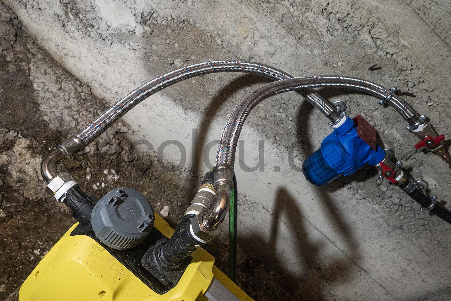 Ribiland Ribimex 05420 Filtre a Eau boue Bleu cartouche double Ribiland Ribimex 05420 Filtre à Eau boue Bleu cartouche double