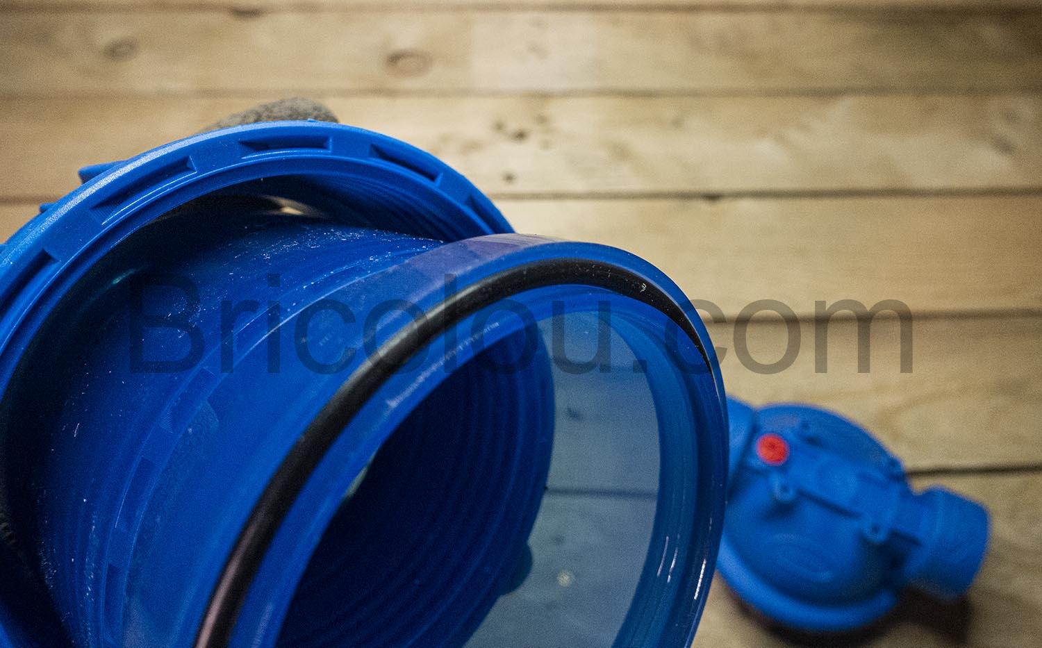 Ribiland Ribimex 05420 Filtre a Eau boue Bleu cartouche joint Ribiland Ribimex 05420 Filtre à Eau boue Bleu cartouche joint