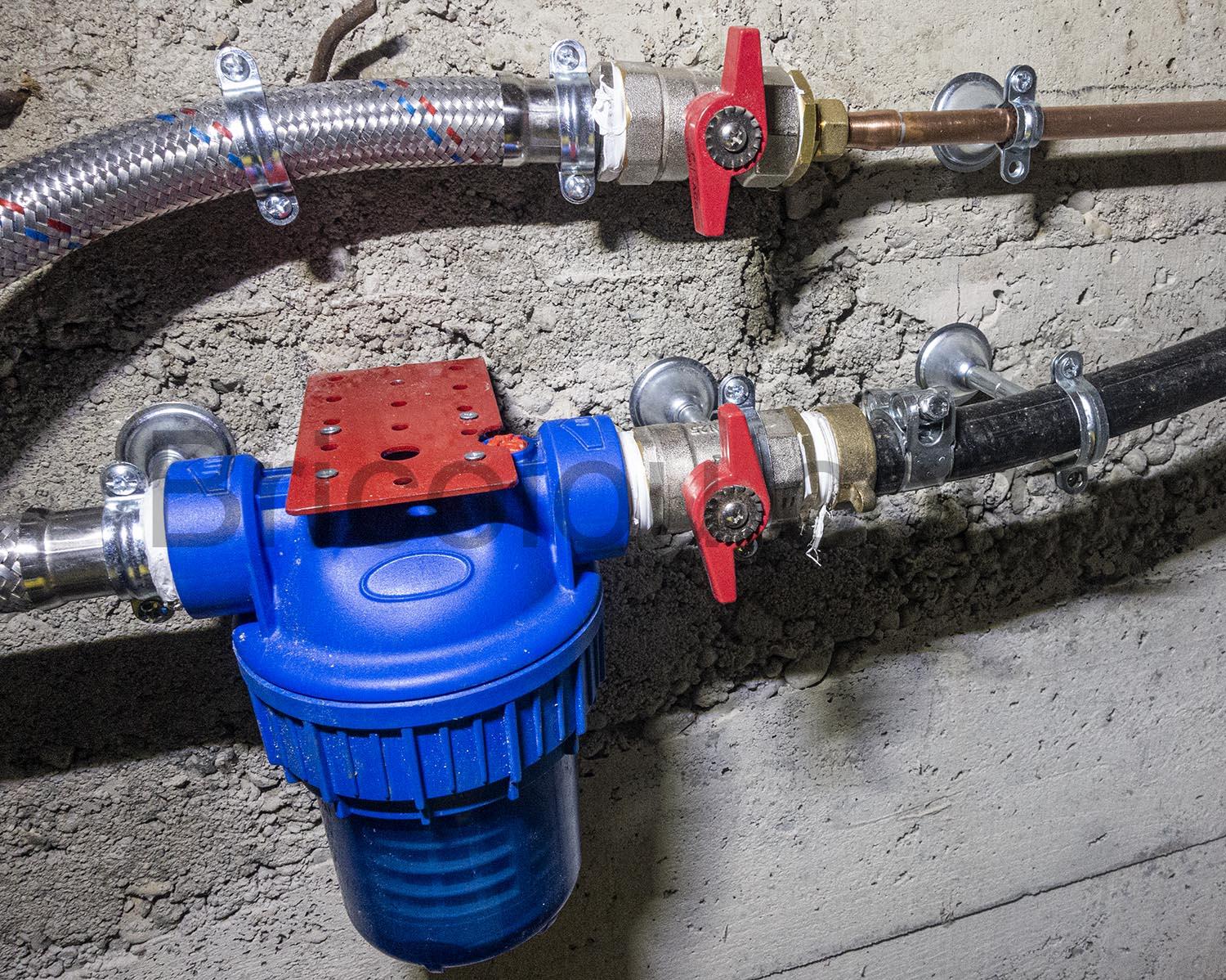 Ribiland Ribimex 05420 Filtre a Eau boue Bleu cartouche robinet Ribiland Ribimex 05420 Filtre à Eau boue Bleu cartouche robinet