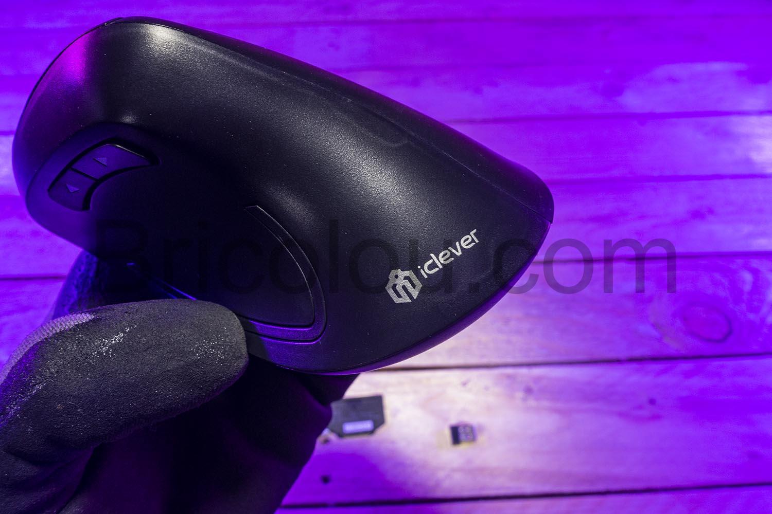 iClever souris ergonomique verticale sans fil WM 101 logo iClever souris ergonomique verticale sans fil WM-101 logo