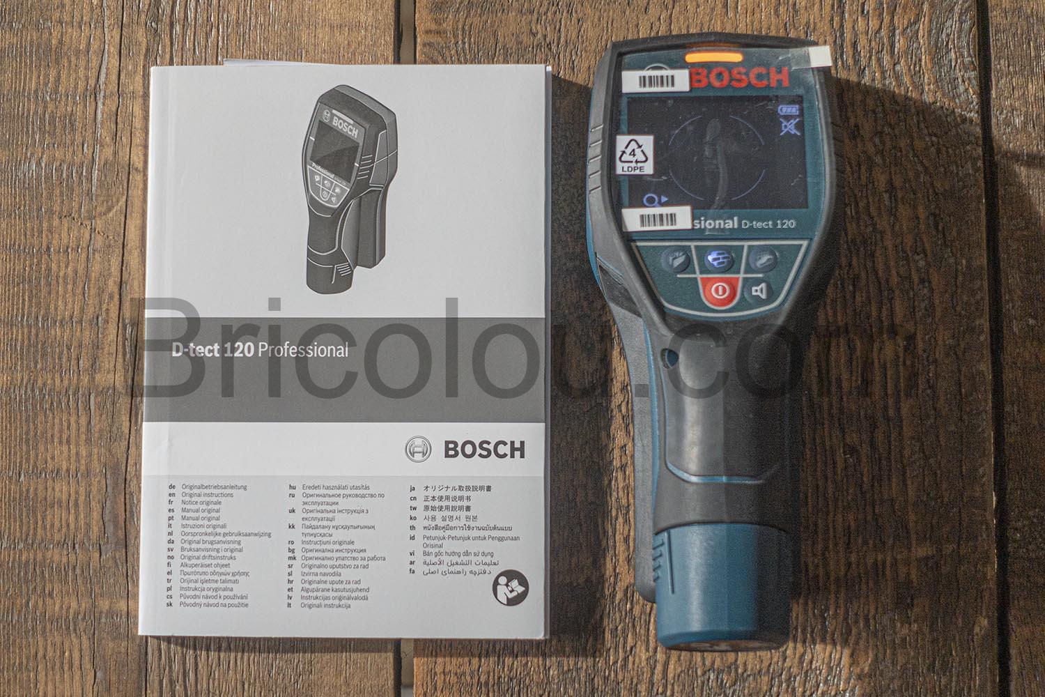 Scanner mural D-TECT 120 - Bosch Professional