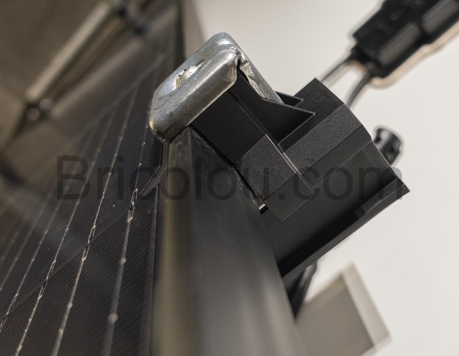 Collier de serrage universel gris Esdec ClickFit EVO Pince module photovoltaique Collier de serrage universel gris Esdec ClickFit EVO Pince module photovoltaique