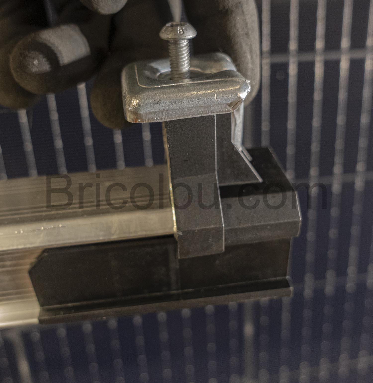 Collier de serrage universel gris Esdec ClickFit EVO Pince module rail Collier de serrage universel gris Esdec ClickFit EVO Pince module rail