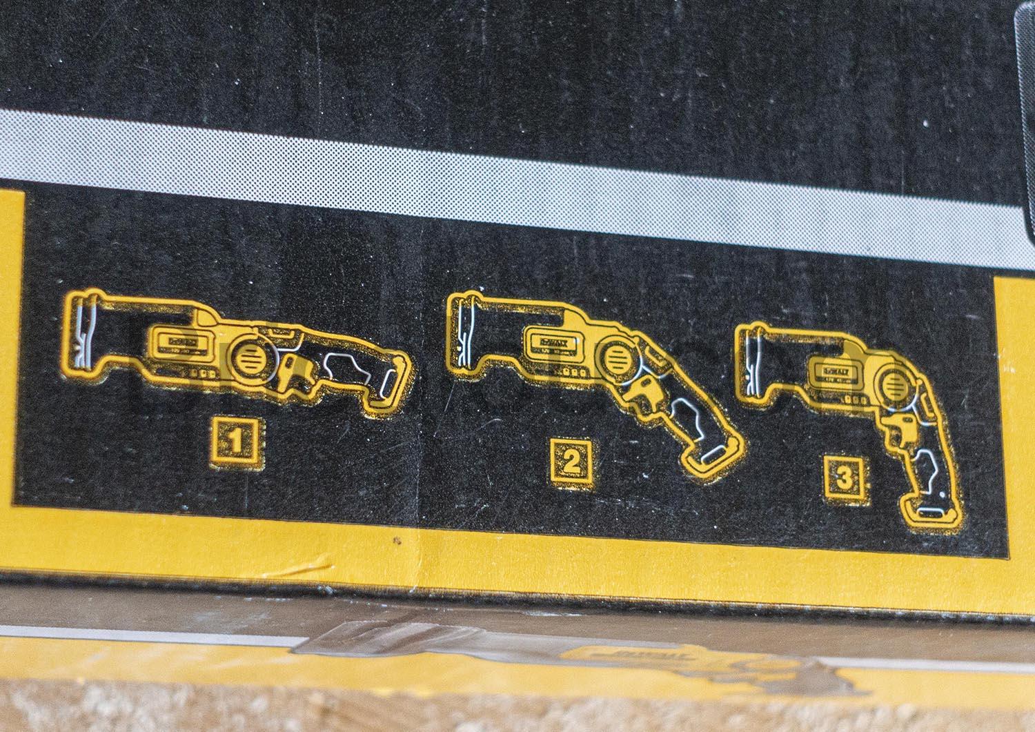 DeWalt DCS310N XJ Scie sabre Sans fil batterie 108 V orientable DeWalt DCS310N-XJ Scie sabre Sans fil batterie 10,8 V orientable