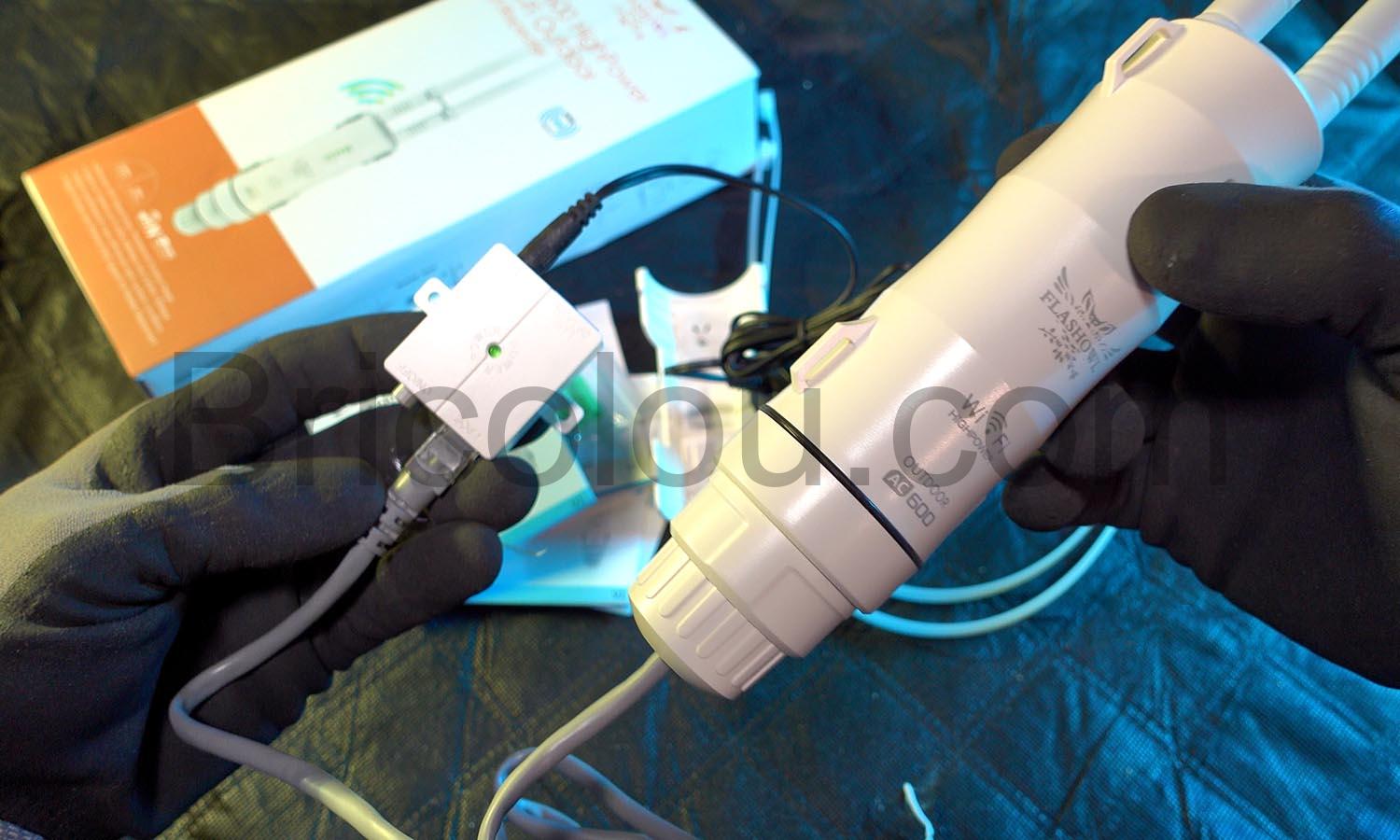 FLASHOWL Repeteur Wi Fi Exterieur AC600 Amplificateur Signal booster Routeur cablage FLASHOWL Répéteur Wi-Fi Extérieur AC600 Amplificateur Signal booster Routeur cablage