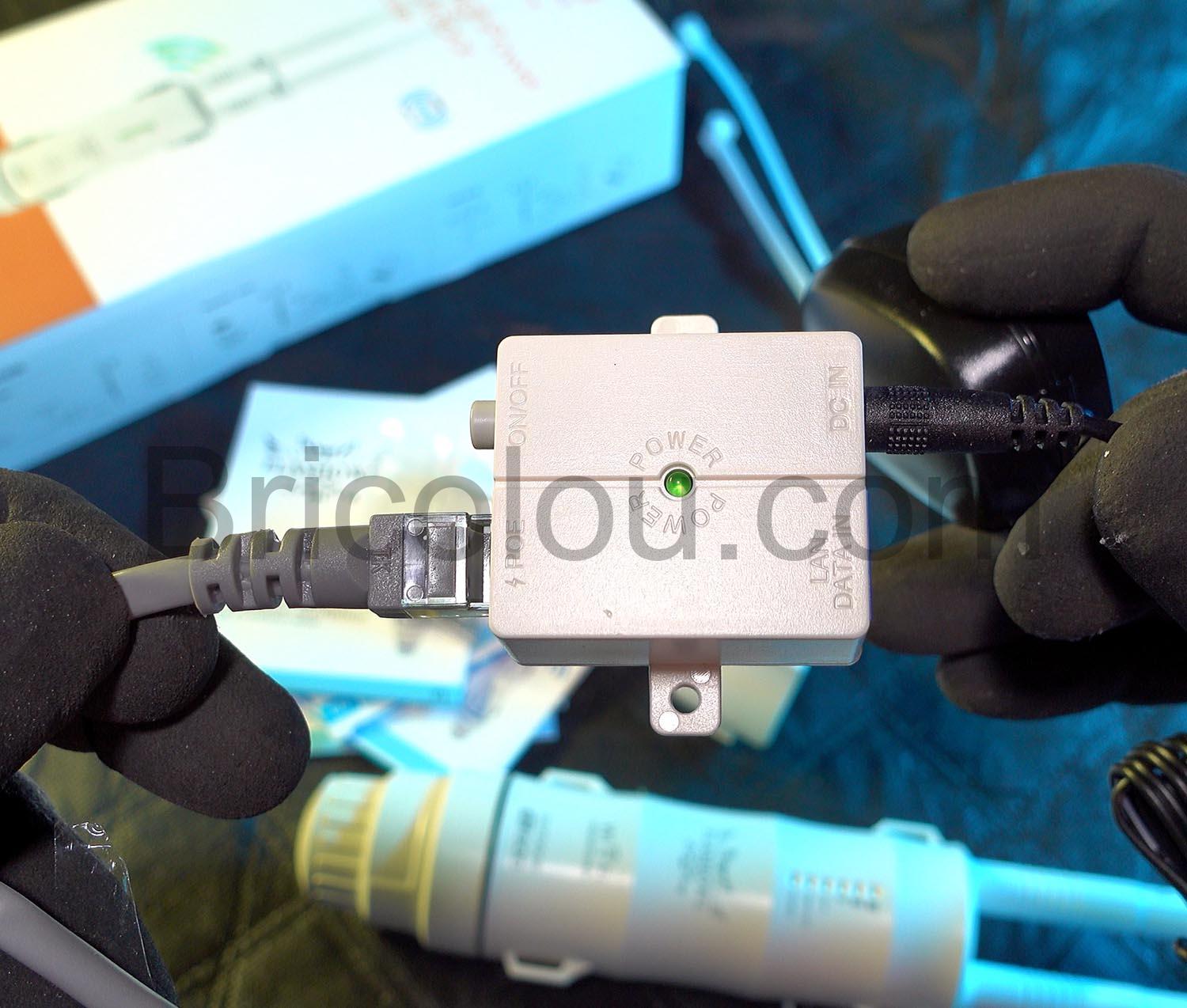 FLASHOWL Repeteur Wi Fi Exterieur Branchement alimentation FLASHOWL Répéteur Wi-Fi Extérieur Branchement alimentation