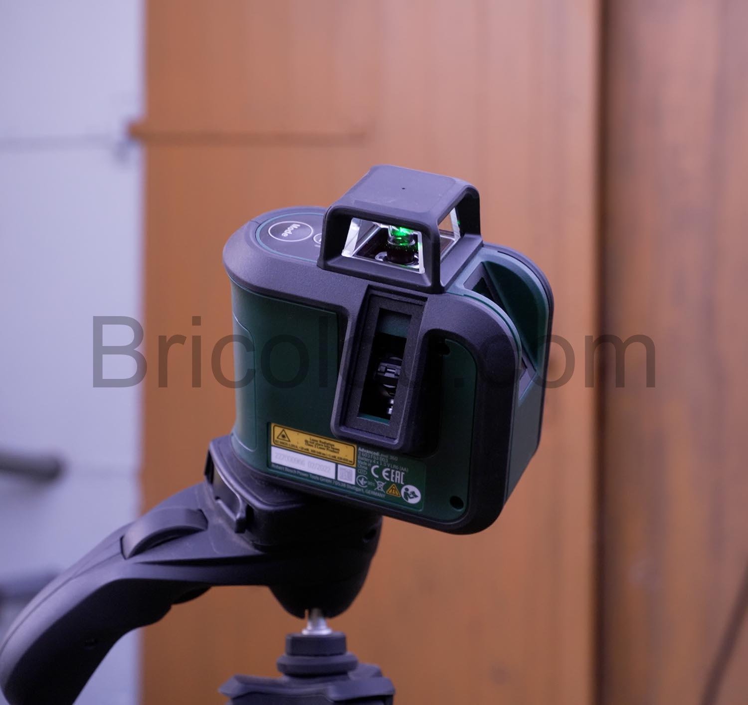 Laser vert ligne AdvancedLevel 360 Bosch Niveau incline Laser vert ligne AdvancedLevel 360 Bosch Niveau incliné