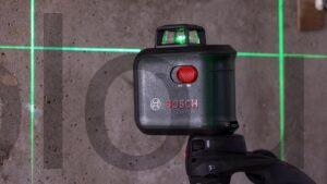 Laser vert ligne AdvancedLevel 360 Bosch Niveau mur