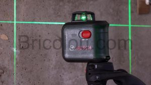 Laser vert ligne AdvancedLevel 360 Bosch Niveau mur