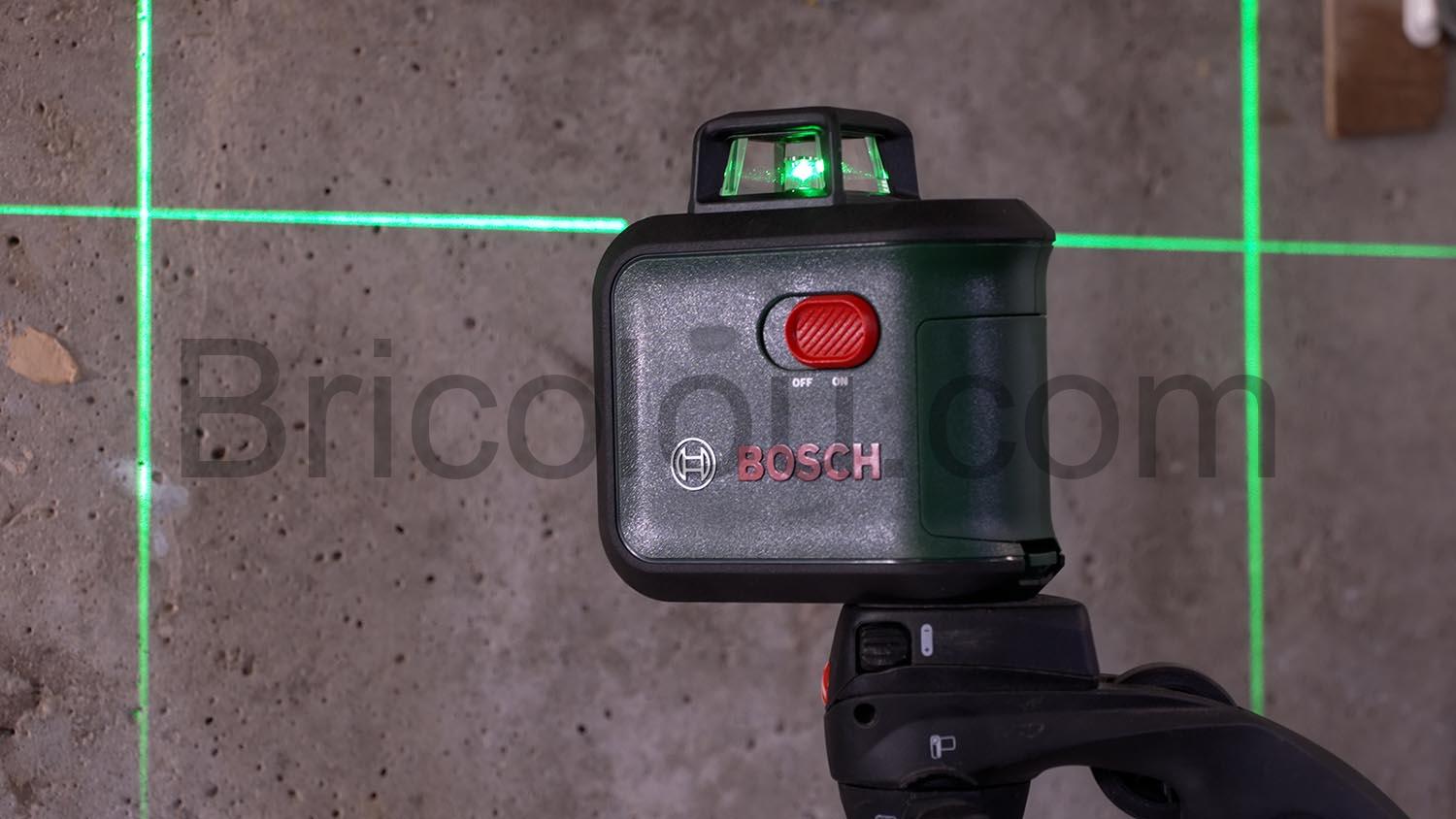 Laser vert ligne AdvancedLevel 360 Bosch Niveau mur Laser vert ligne AdvancedLevel 360 Bosch Niveau mur