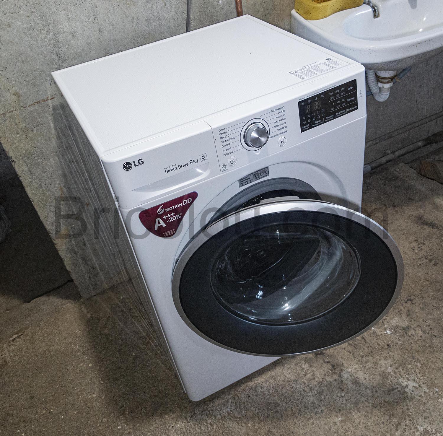 Machine a laver LG Lave linge frontal LG F 94 WH silencieuse encombrement Machine à laver LG Lave linge frontal LG F 94 WH silencieuse encombrement