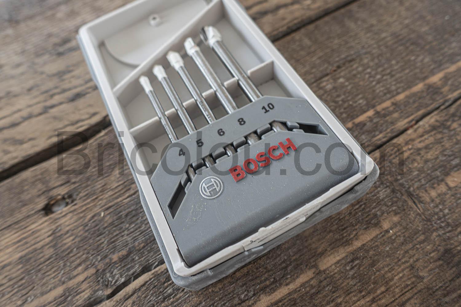 Meche carrelage CYL 9 Bosch Professional forets SoftCeramic ceramique Mèche carrelage CYL-9 Bosch Professional forets SoftCeramic céramique