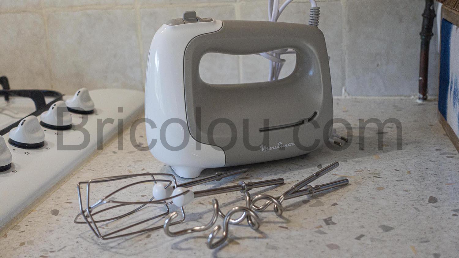 Moulinex PrepMix Batteur Electrique HM450B10 450 W complet HD Moulinex Prep'Mix Batteur Electrique HM450B10 450 W complet HD