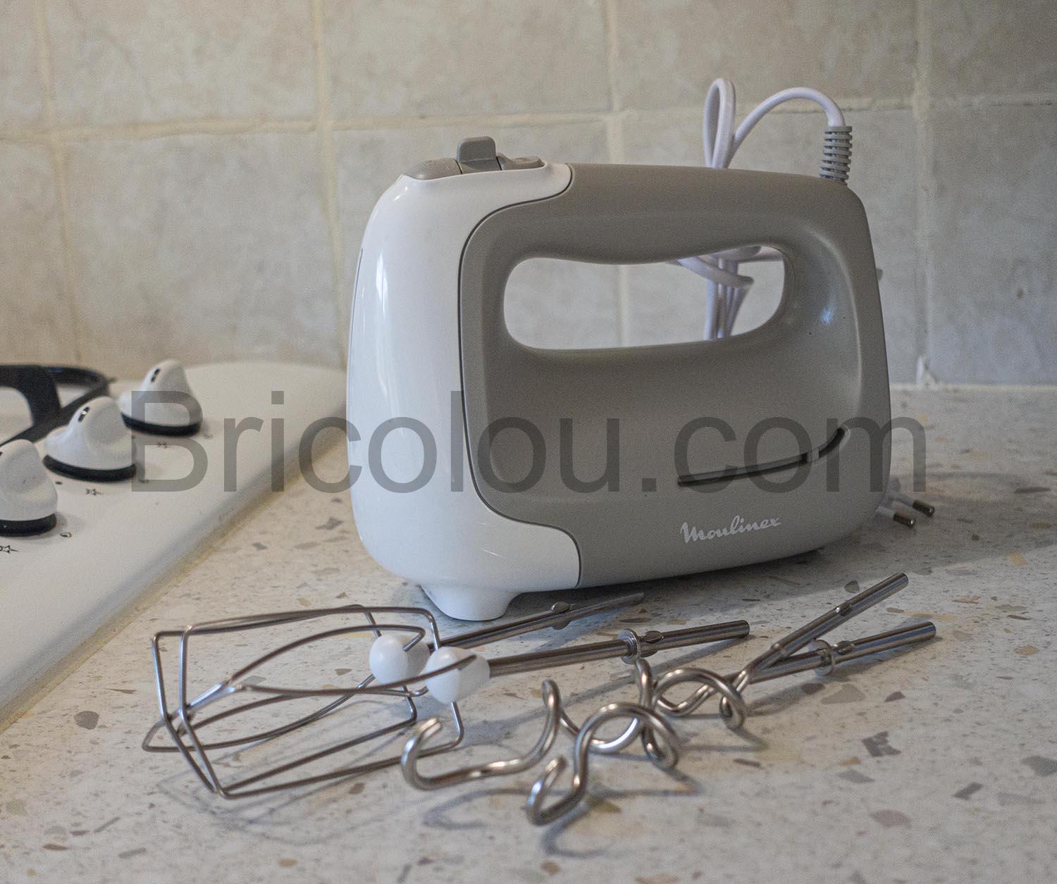 Moulinex PrepMix Batteur Electrique HM450B10 450 W complet Moulinex Prep'Mix Batteur Electrique HM450B10 450 W complet