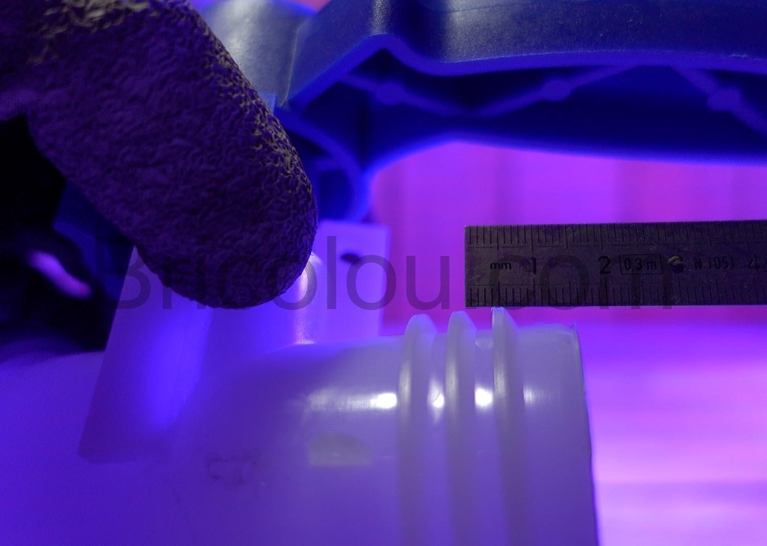 Multitanks Robinet Vanne papillon S60x6 cuve IBC pas de vis Multitanks Robinet Vanne papillon S60x6 cuve IBC pas de vis