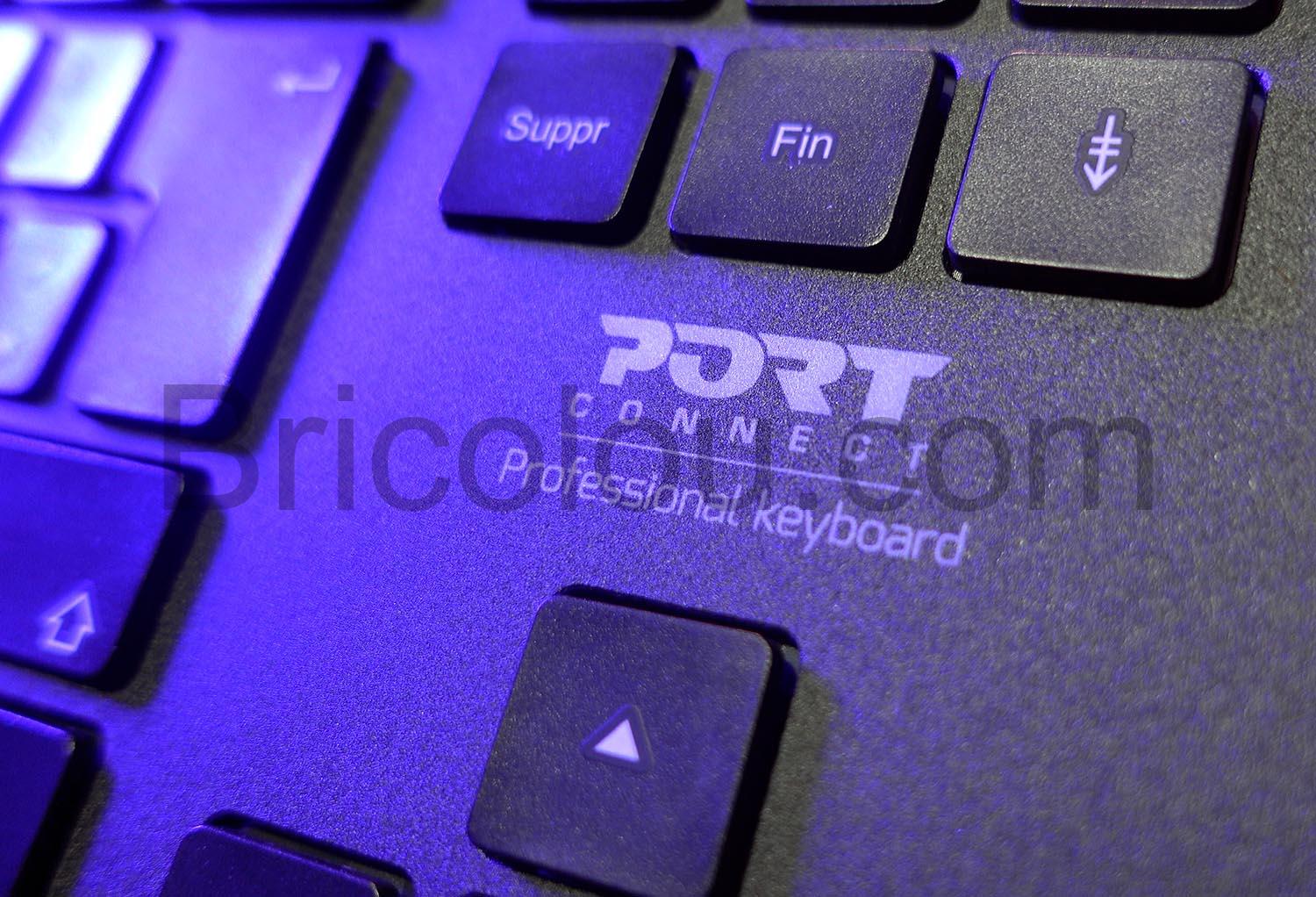 PORT CONNECT Clavier sans fil Wireless Bluetooth 5.0 Slim Azerty logo PORT CONNECT Clavier sans fil Wireless Bluetooth 5.0 Slim Azerty logo