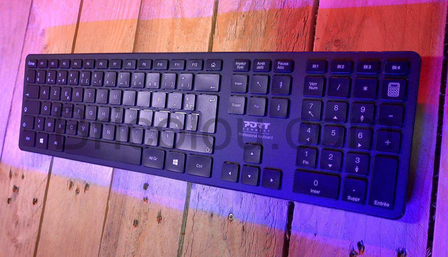 PORT CONNECT Clavier sans fil Wireless Bluetooth 5.0 PORT CONNECT Clavier sans fil Wireless Bluetooth 5.0