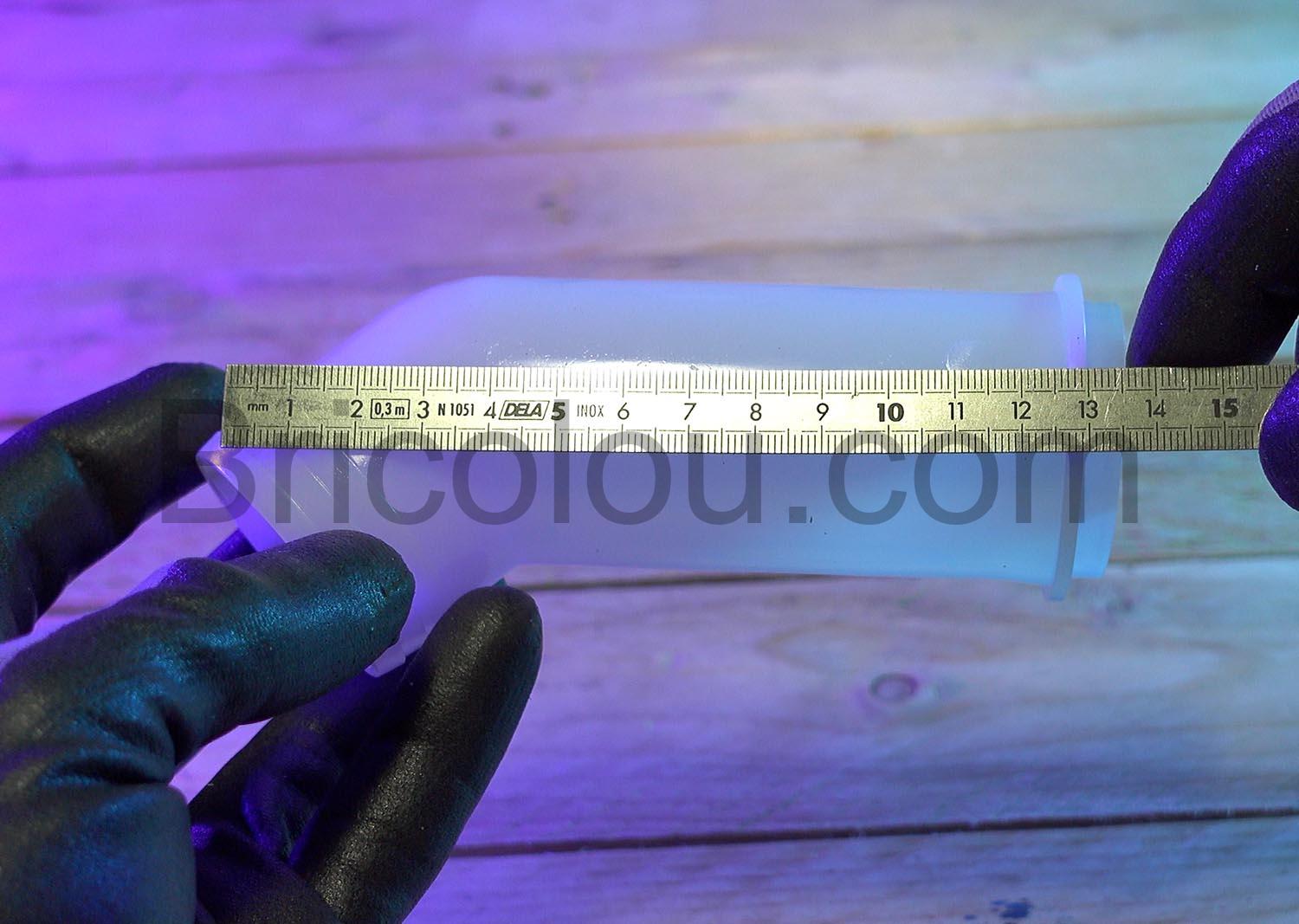 Raccord vidange IBC S60x6 rallonge 14 mm Raccord vidange IBC S60x6 rallonge 14 mm