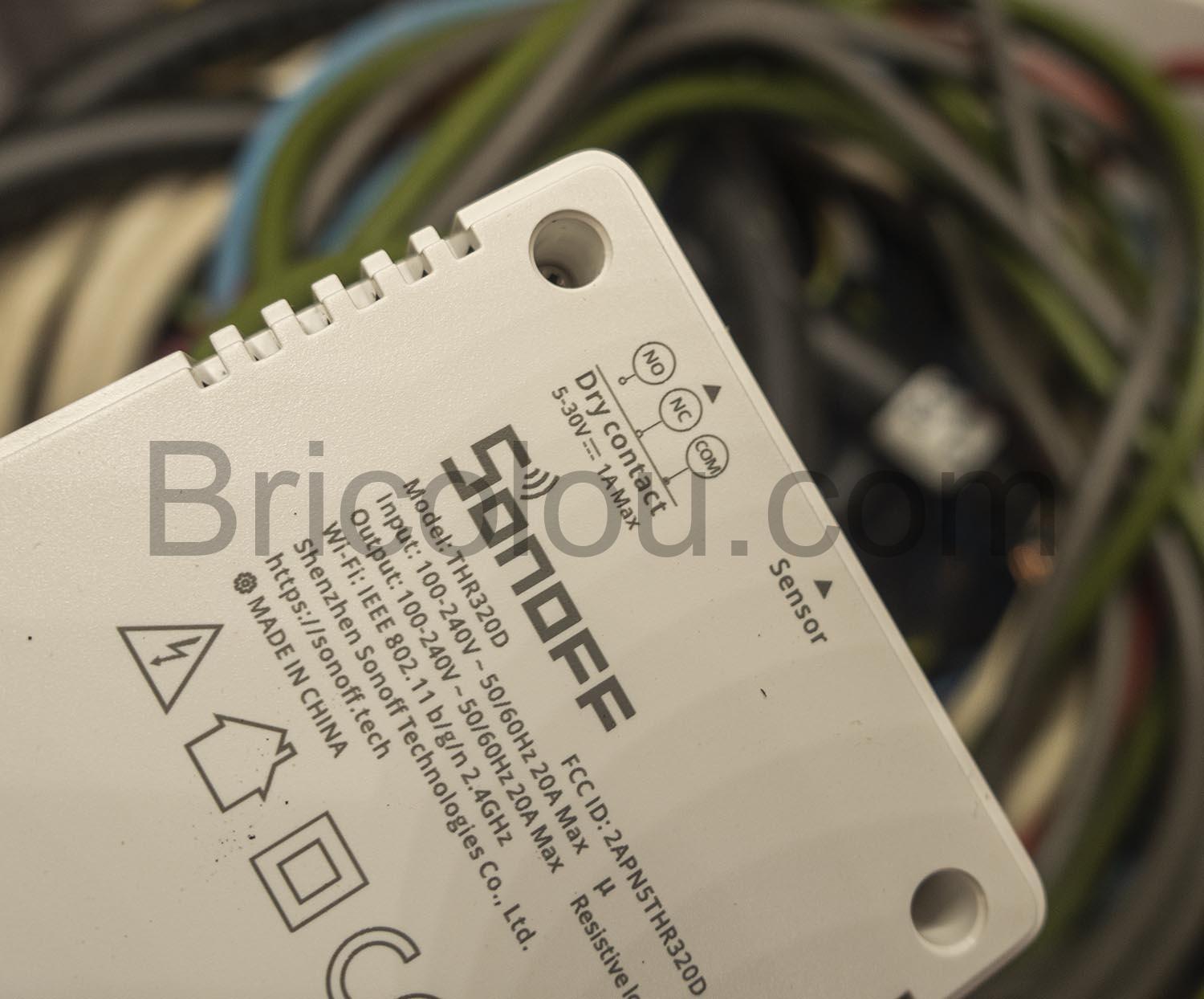 SONOFF Interrupteur Connecte WiFi THS01 Capteur Temperature Humidite caracteristique SONOFF Interrupteur Connecté WiFi THS01 Capteur Température Humidité caracteristique