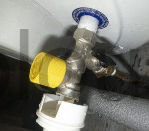 Somatherm C32700 Groupe sécurité droit jaune pour cumulus montage