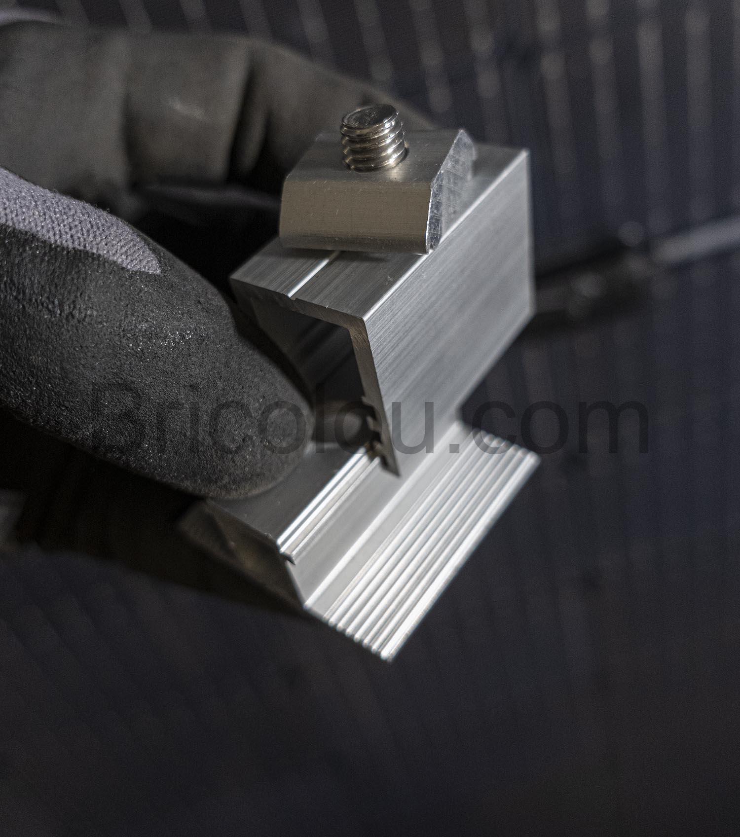 Support panneau solaire Fixation WingFly aluminium Support panneau solaire Fixation WingFly aluminium