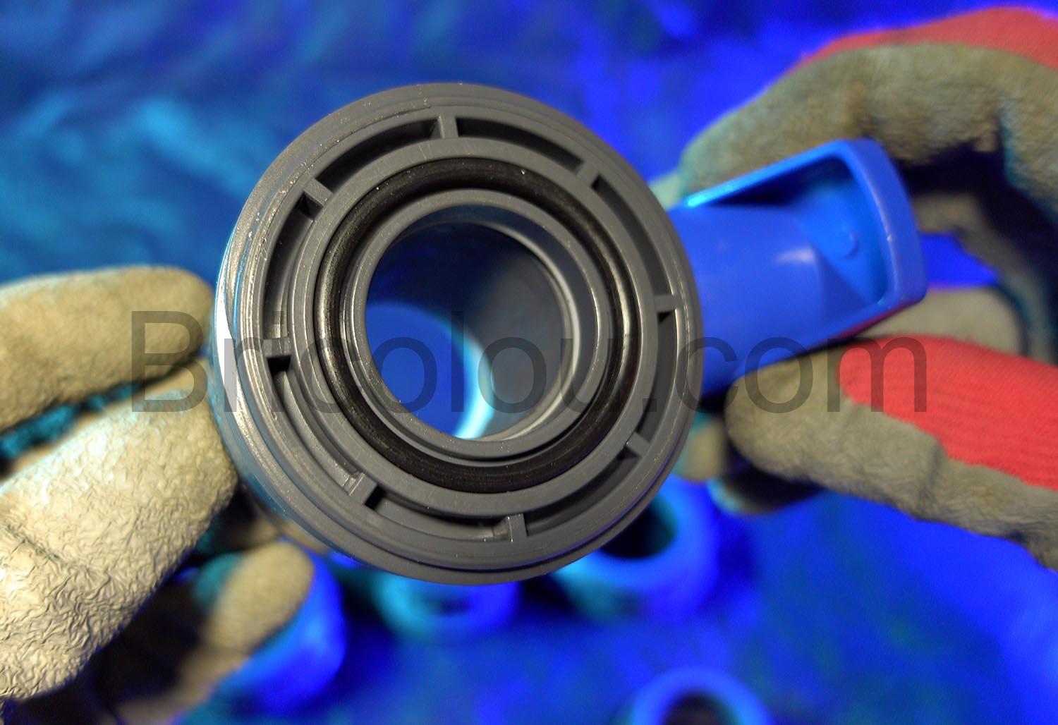 Vannes Interplast 40mm a coller double union demontable 4cm 40 mm PN16 PVC joint Vannes Interplast 40mm à coller double union démontable 4cm 40 mm PN16 PVC joint