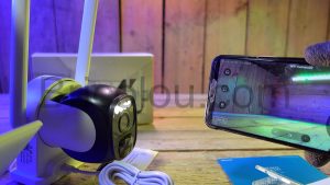 szsinocam 2K PTZ Caméra Surveillance WiFi Extérieure sans Fil Solaire preview