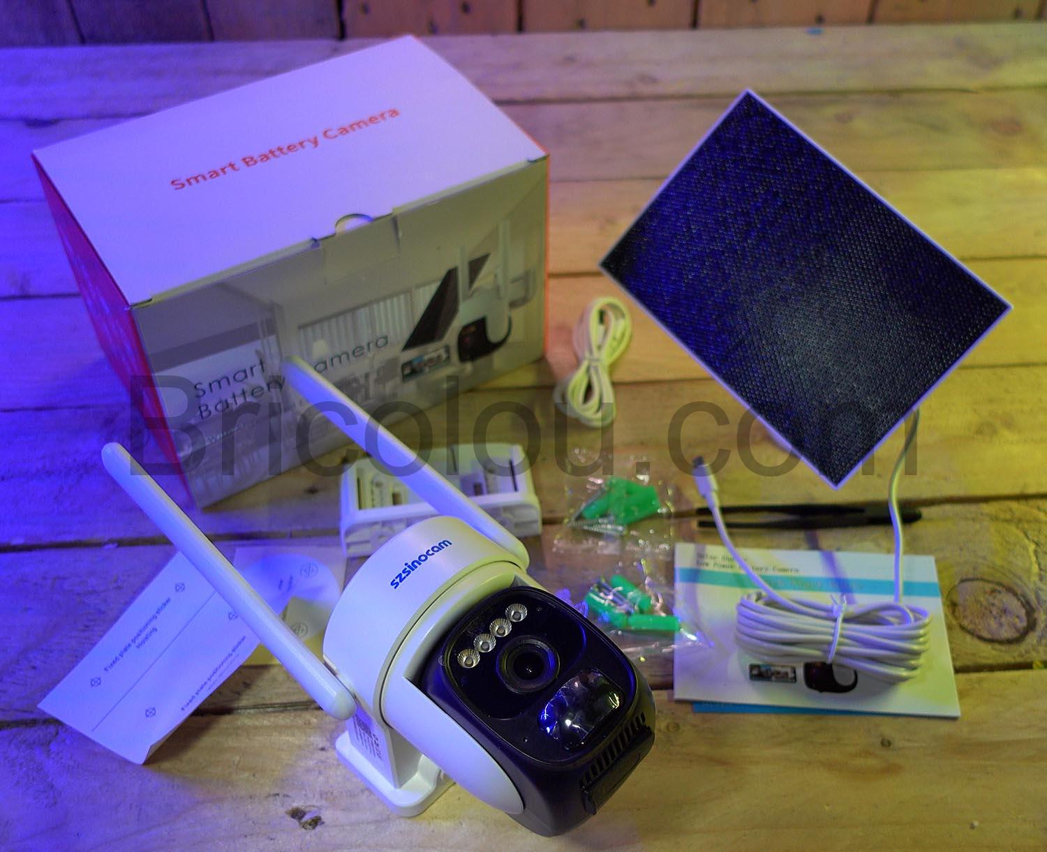 szsinocam 2K PTZ Camera Surveillance WiFi Exterieure sans Fil Solaire set szsinocam 2K PTZ Caméra Surveillance WiFi Extérieure sans Fil Solaire set