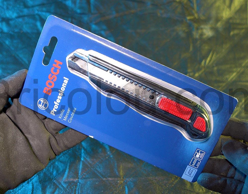 Test] Couteau cutter - Bosch Professionnel 1600a016bl