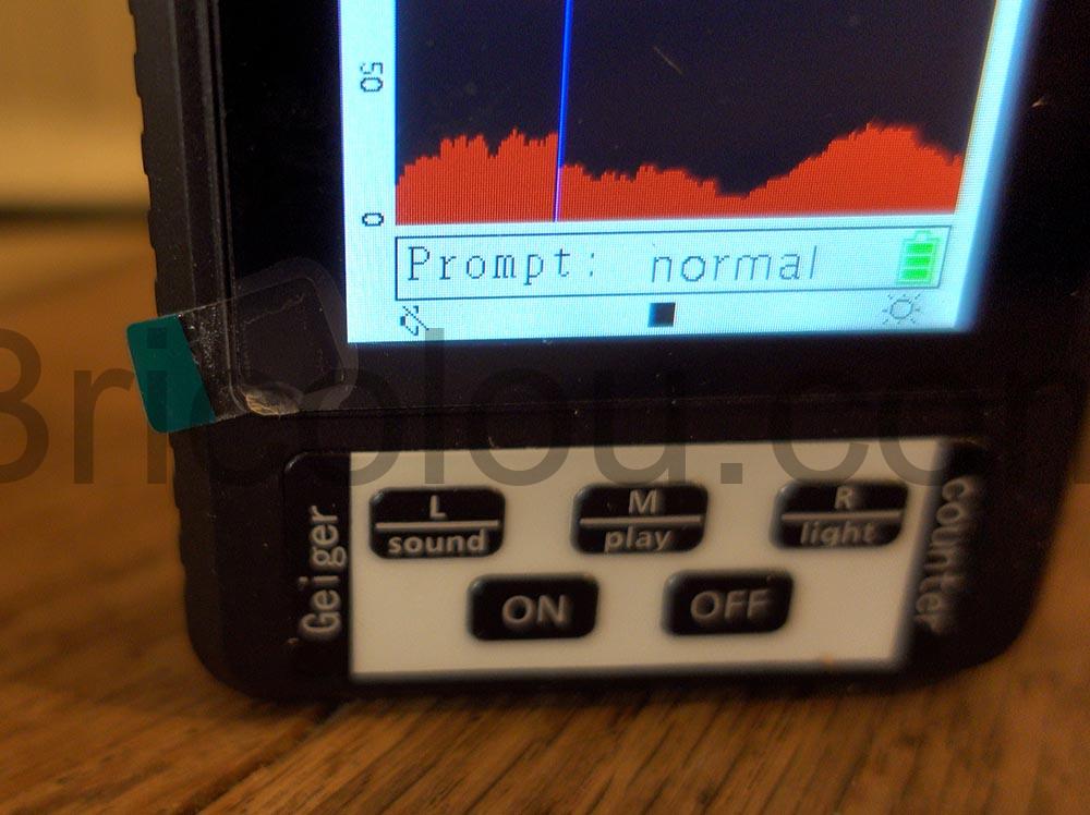 Compteur Geiger FELLAT Detecteur de radiations Rayonnement Nucleaire Moniteur Sievert. son coupe 1 Compteur Geiger FELLAT Détecteur de radiations Rayonnement Nucléaire Moniteur Sievert. son coupé