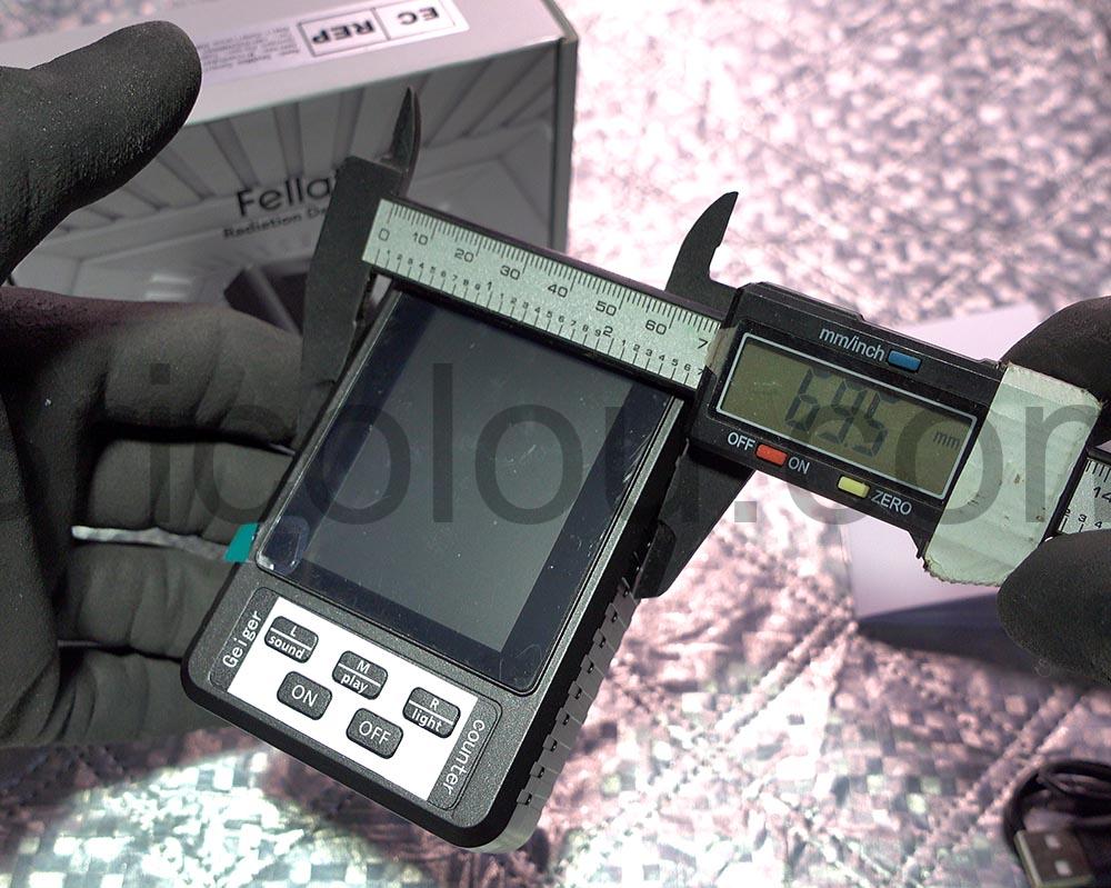 Compteur Geiger FELLAT Detecteur de radiations Rayonnement Nucleaire XR1 Moniteur Sievert largeur 1 Compteur Geiger FELLAT Détecteur de radiations Rayonnement Nucléaire XR1 Moniteur Sievert largeur