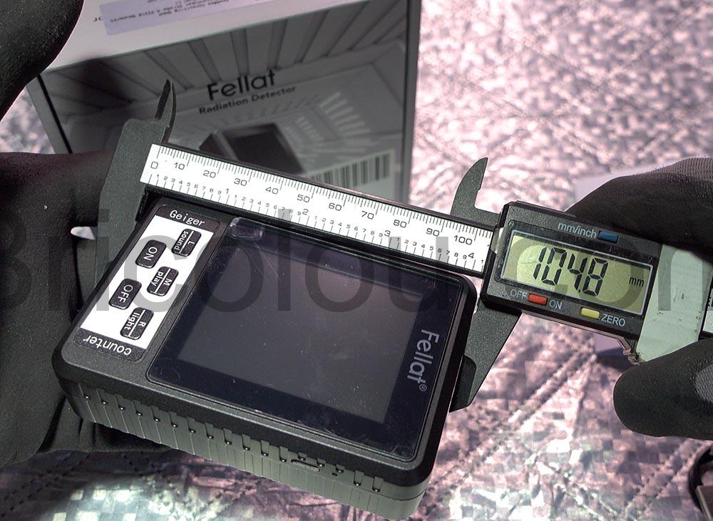 Compteur Geiger FELLAT Detecteur de radiations Rayonnement Nucleaire XR1 Moniteur Sievert longueur 1 Compteur Geiger FELLAT Détecteur de radiations Rayonnement Nucléaire XR1 Moniteur Sievert longueur