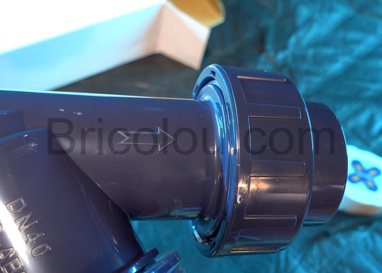 DN40 Filtre PVC Traitement eau pluie FTVOGUE direction DN40 Filtre PVC Traitement eau pluie FTVOGUE direction