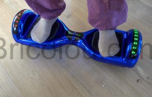 GeekMe Gyropode Hoverboards électrique Bluetooth pied