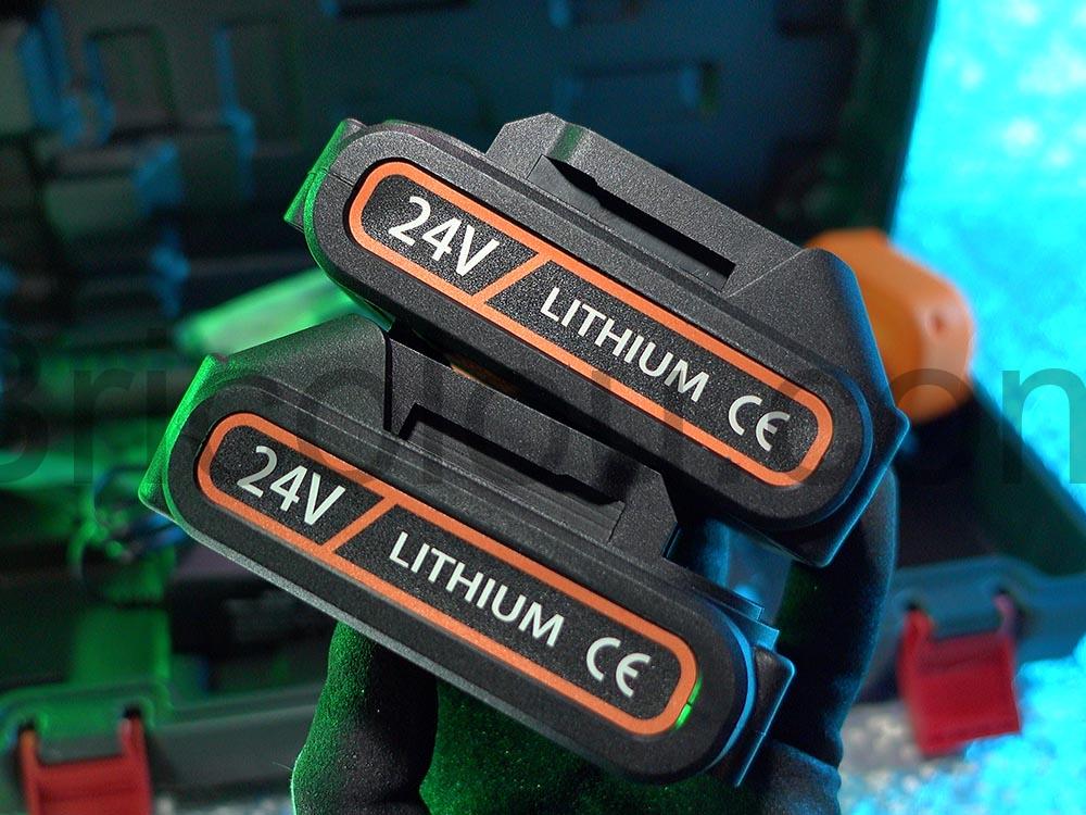 Grenintol Mini Tronconneuse Batterie Electrique Rechargeable 24V double Grenintol Mini Tronçonneuse Batterie Electrique Rechargeable 24V double