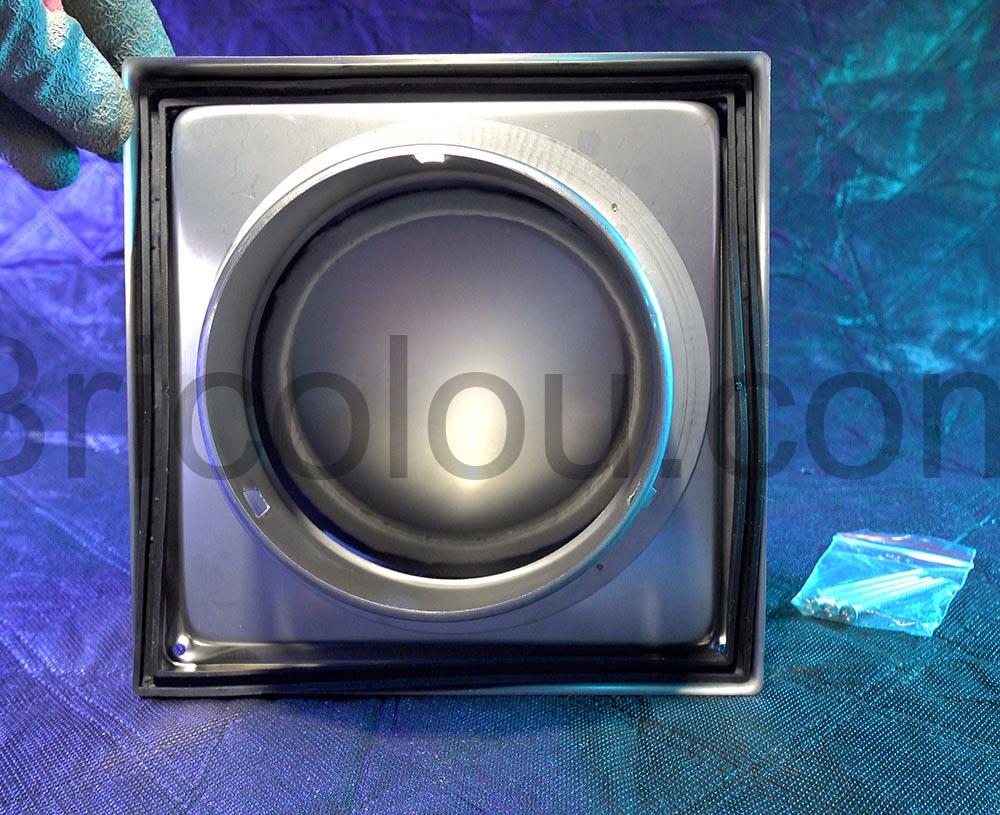 Intelmann clapet vmc O 125 mm capot inox arriere Intelmann clapet vmc Ø 125 mm capot inox arrière