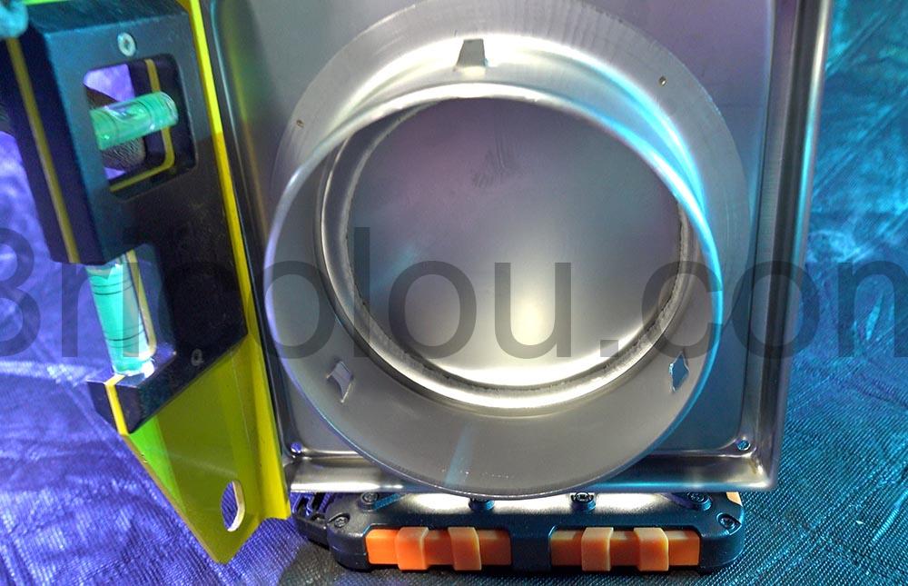 Intelmann clapet vmc O 125 mm capot inox do not close Intelmann clapet vmc Ø 125 mm capot inox do not close