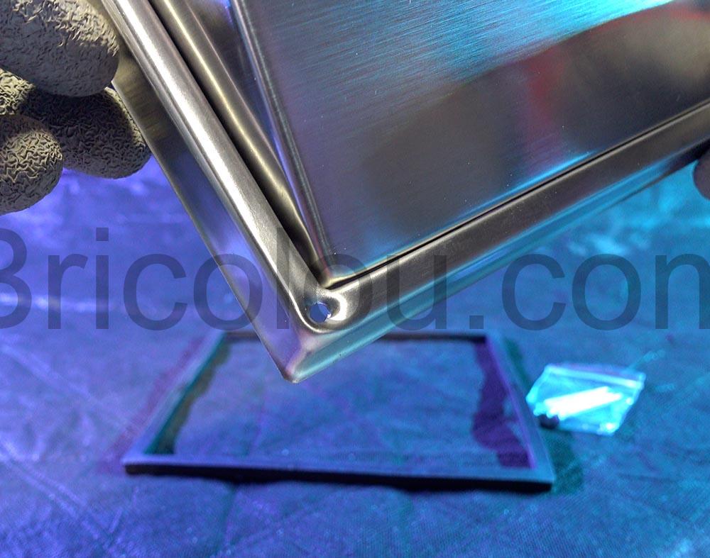 Intelmann clapet vmc O 125 mm capot inox trou Intelmann clapet vmc Ø 125 mm capot inox trou