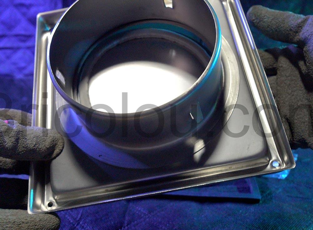 Intelmann clapet vmc O 125 mm capot Intelmann clapet vmc Ø 125 mm capot